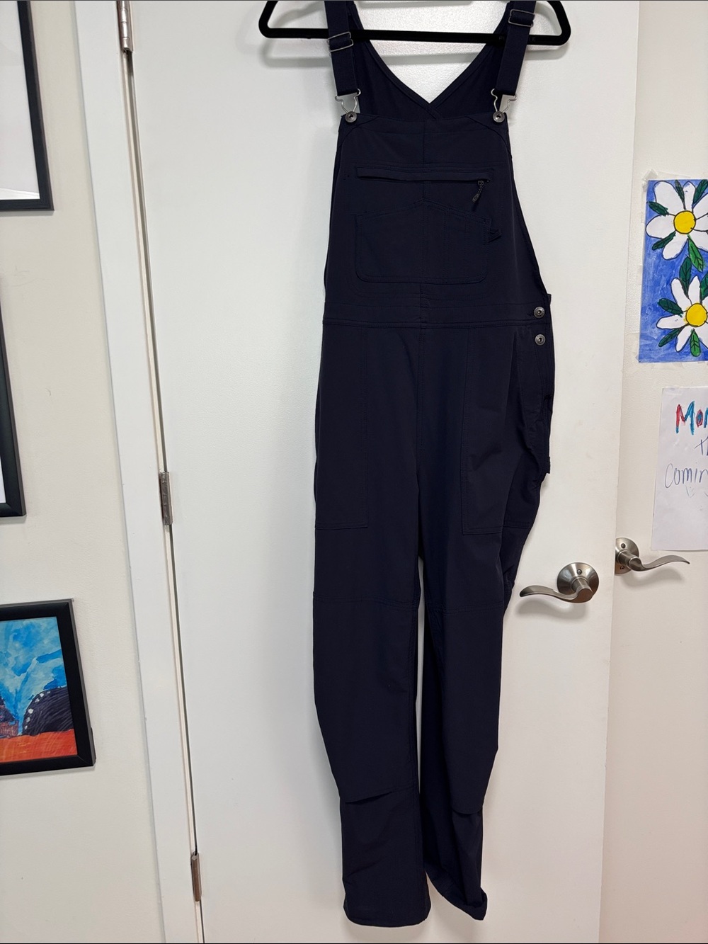 Duluth Trading Co Navy Utility Overalls with Pockets